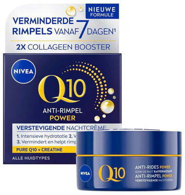 NIVEA Q10 Power Anti-Rimpel Nachtcrème