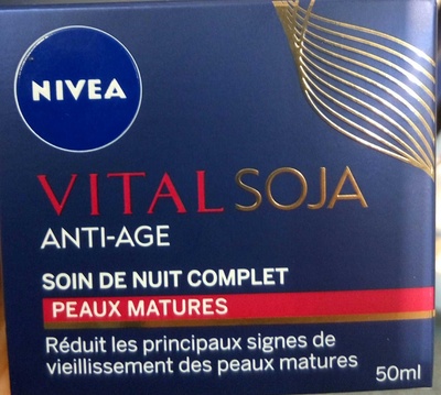 Vital Soja anti-âge soin de nuit complet