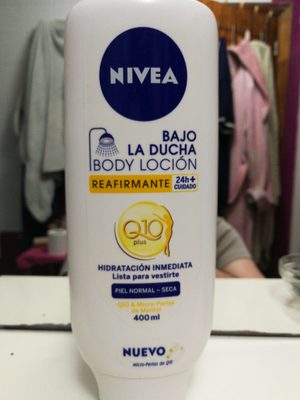 bajo la ducha