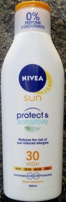 NIVEA SUN Protect & Sensitive Sun Lotion SPF 30