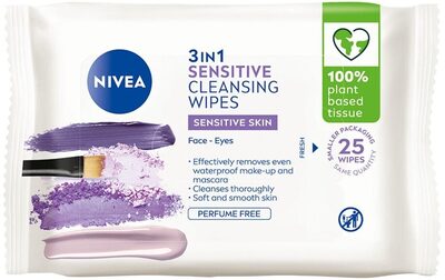 NIVEA Sensitive Cleansing Wipes 25 stk