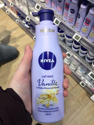 Lait-huile vanille & huile d'amande douce