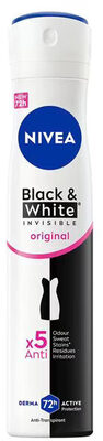NIVEA Black & White Invisible Original Antitranspirant Spray