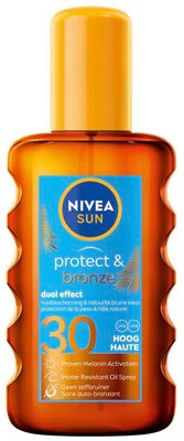 NIVEA Sun Protect & Bronze SPF30 Zonnebrandolie Spray