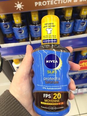 Sun protect & bronze FPS 20 Moyenne