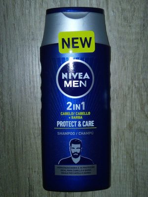 Champô Protect and Care Cabelo+Barba