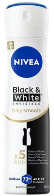 NIVEA Black & White Invisible Silky Smooth Antitranspirant Spray