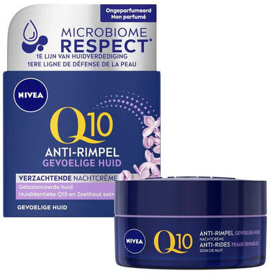 NIVEA Q10 Power Sensitive Anti-Rimpel Nachtcrème