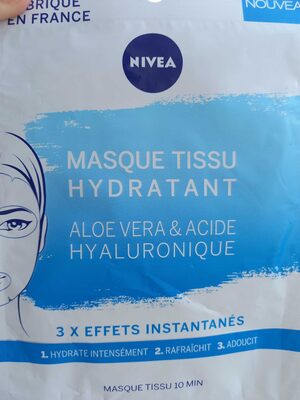 Masque tissu hydratant