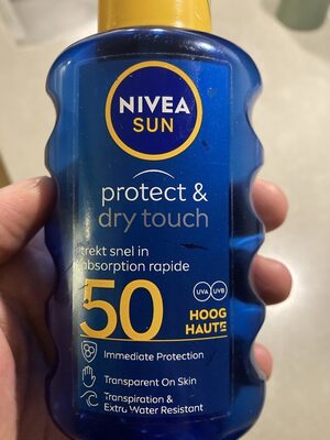 NIVEA Sun Protect & Dry Touch SPF50 Transparante Zonnebrandspray