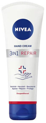 NIVEA 3in1 repair handcréme 24u hydratatie