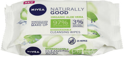 Nivea Wipes Natural Good Cleansing Wipes 25stk