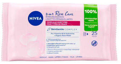 NIVEA Rose Care Micellair Reinigingsdoekjes