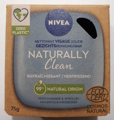 Nettoyant visage solide - Naturally Clean
