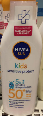 kids sensitive protect 5 in 1 SPF50+ lotion