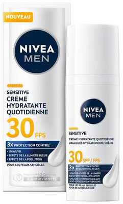 NIVEA Men SPF30 Sensitive Dagelijkse Beschermende Hydraterende Crème