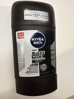 NIVEA Men Black & White Invisible Deodorant Stick