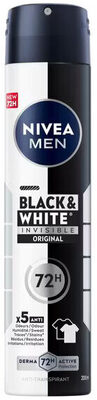 NIVEA Men Black & White Invisible Original Antitranspirant Spray