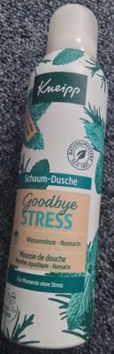 Schaum Dusche Goodbye Stress (weiss/türkise Blätter)