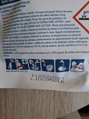 Lessive en feuilles
