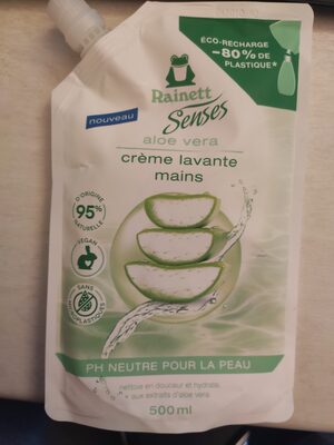 Crème lavante mains aloe vera