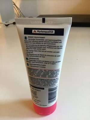 Urea Fußcreme, sehr trockene Füße