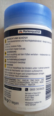 Fußpuder