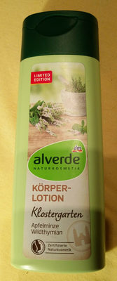 alverde Körperlotion Klostergarten