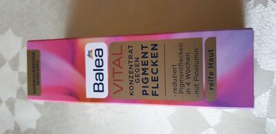 Vital koncentrat gegen Pigment Flecken