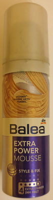 Extra power mousse style & fix 4