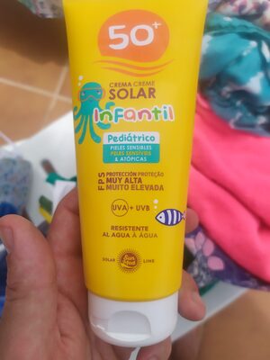 Crema solar infantil 50
