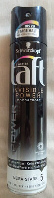 3 Wetter Taft Invisible Power Haarspray