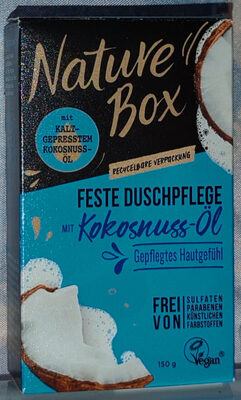 Natur Box Feste Duschpflege mit Kokos-Öl