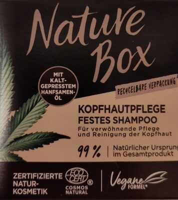 Nature Box Kopfhautpflege festes Shampoo