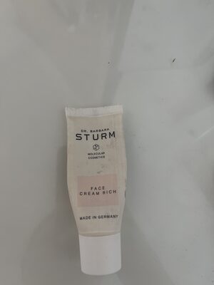 Face cream rich