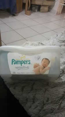 Pampers sensitive baby lingettes nettoyantes