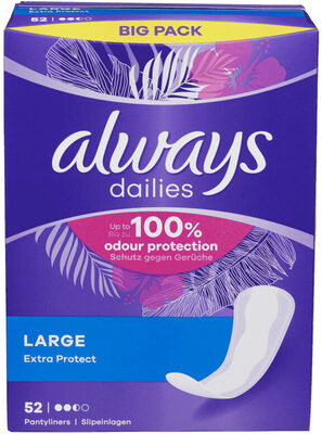 Always Truseinnlegg Large Verdipakke 52stk