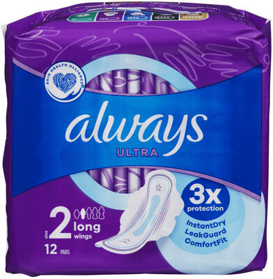 Always Ultra Nr 2 Long+ 12stk