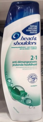 Shampooing antipelliculaire + après shampooing anti-démangeaisons 2 en 1