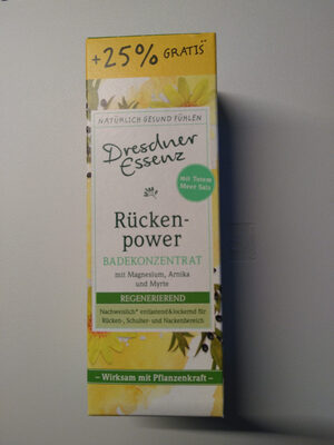 Rücken power Badekonzentrat