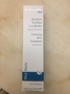 Fortifying Mint Toothpaste