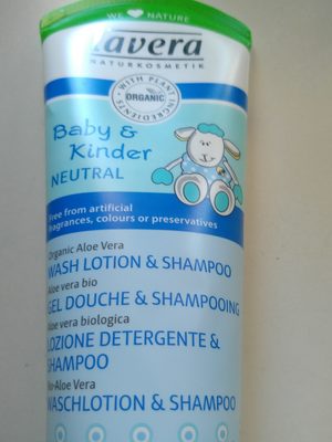 Organic Aloe Vera wash lotion & shampoo