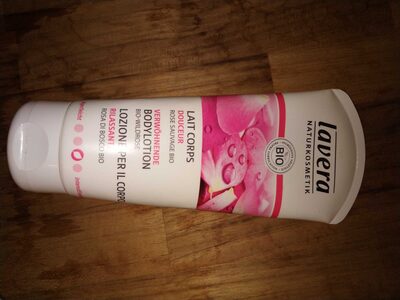 Lait corps douceur rose sauvage bio