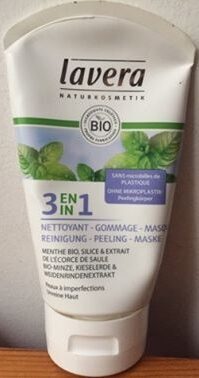 3 En 1 Nettoyant - Gommage - Masque