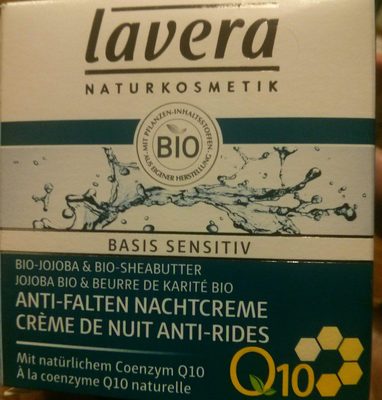 Crème de nuit anti-rides