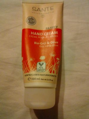 Crème pour les mains bio goji & olive