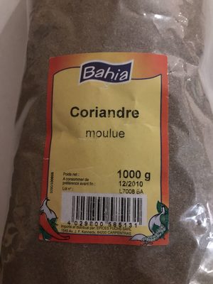 Coriandre moulue