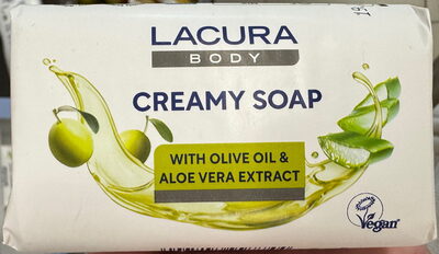 Creamy Soap with olive oil & aloe vera extract