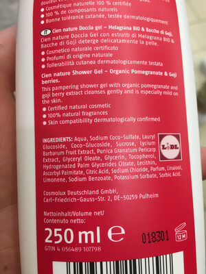 Shower gel