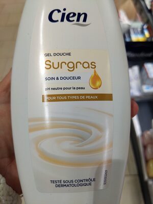 Gel douche surgras